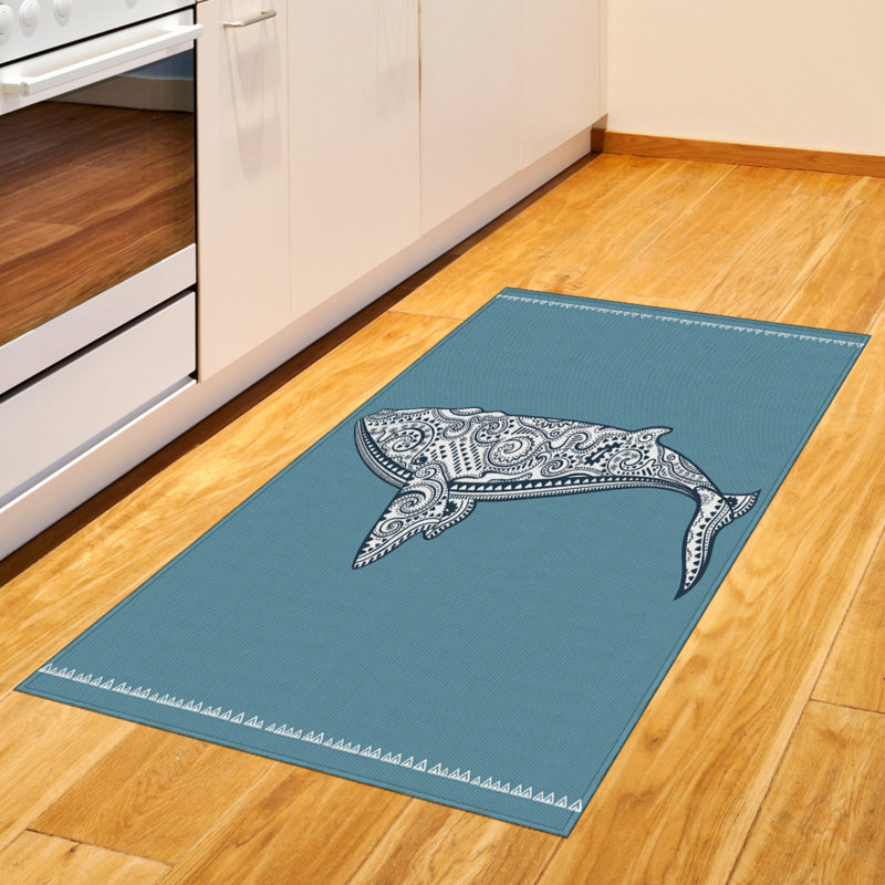 East Urban Home Nautical Blue Area Rug Wayfair